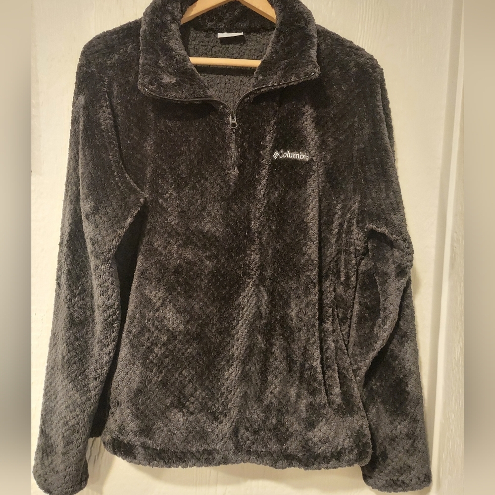 Columbia Women's XXL black quarter Zip Jacket